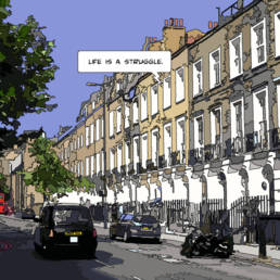 LONDON LIFE PRINT